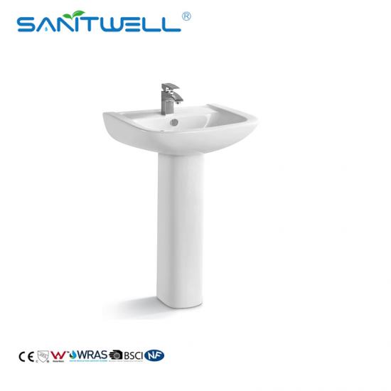 Pedestal wash basin